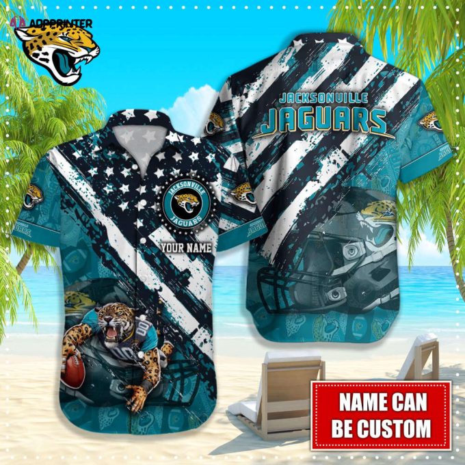 Jacksonville Jaguars NFL-Hawaiian shirt custom Q-48242