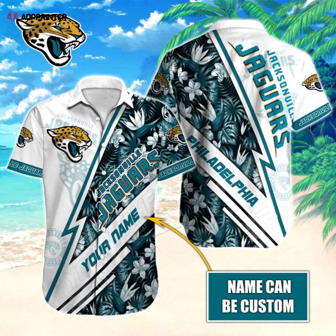 Jacksonville Jaguars NFL-Hawaiian shirt Custom T-40920