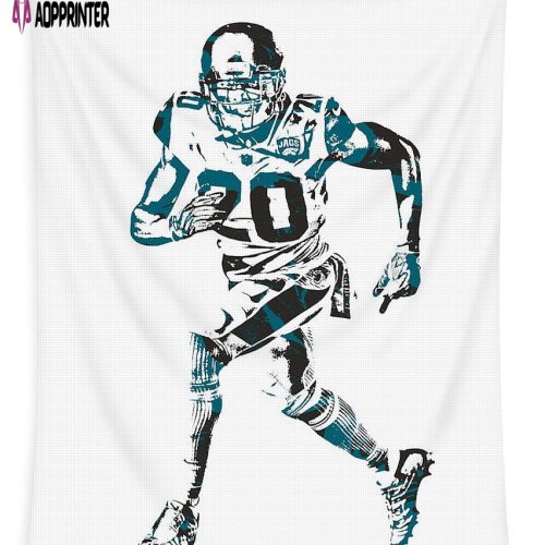 Jalen Ramsey Jacksonville Jaguars Pixel Art 2 Tapestry Gift For Fan