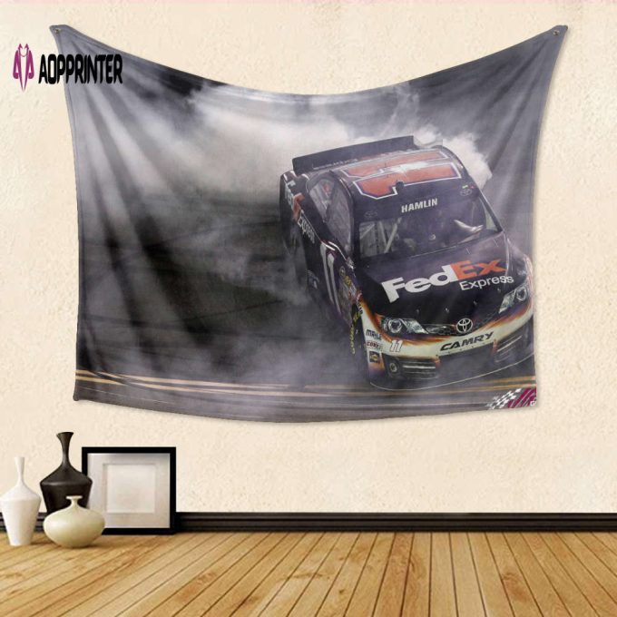 Joe Gibbs Racing Car3 Gift For Fan 3D Full Printing Tapestry