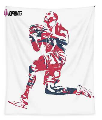 Washington Wizards John Wall Pixel Art Tapestry – 20% Off Limited Time!