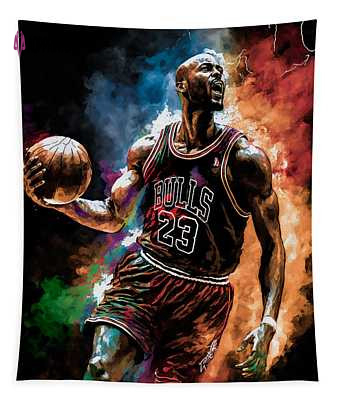 Jordans Dunk Of Legend Kai Saarto Tapestry