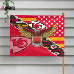 Kansas City Chiefs American Landscape House Flag