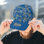 Kansas City Royals Floral Hawaiian Adjustable Baseball Classic Baseball Classic Cap Men Hat Men Hat