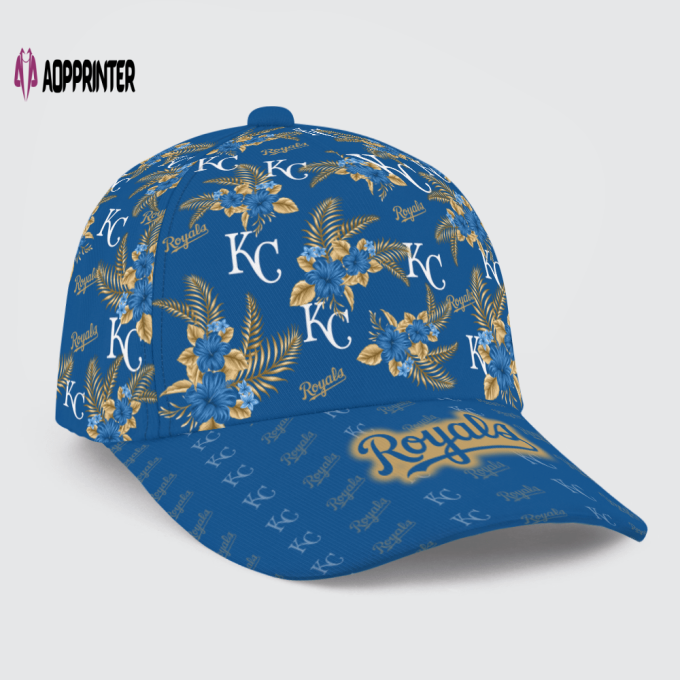 Kansas City Royals Floral Hawaiian Adjustable Baseball Classic Baseball Classic Cap Men Hat Men Hat