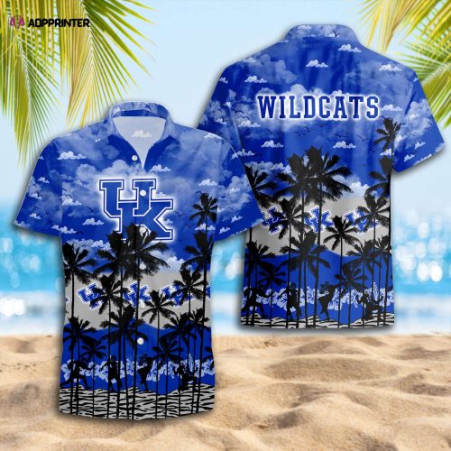 Kentucky Wildcats Hawaiian Shirt Gift Men Women Gift Men Women Trending Summer. Gift For Fan S88912