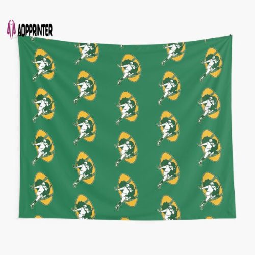 Kick Ball Green Bay Packers Tapestry Gifts For Fans