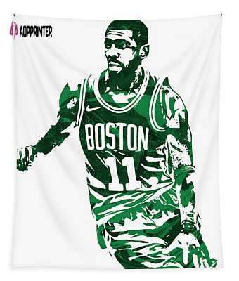 Kyrie Irving Boston Celtics Pixel Art Tapestry – 6 Joe Hamilton Design Shop Now!