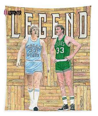 Larry Bird Vs Larry Bird Chris Brown Tapestry