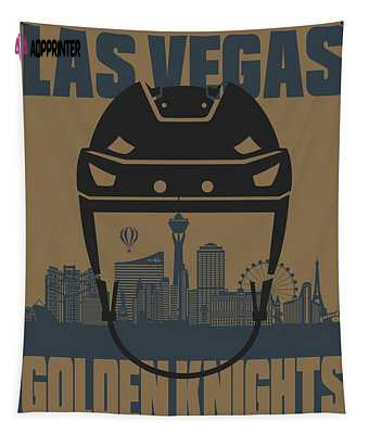 Las Vegas Golden Knights 2 Joe Hamilton Tapestry: Official NHL Merchandise for Die-Hard Fans