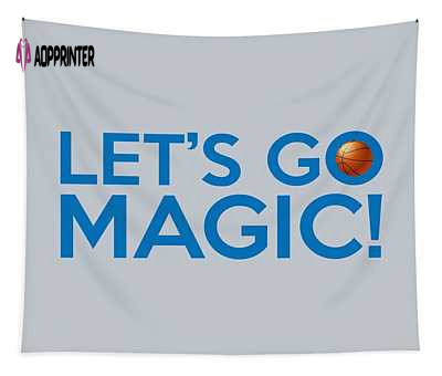 Discover the Enchanting Lets Go Magic Florian Rodarte Tapestry – Add a Touch of Magic to Your Space!