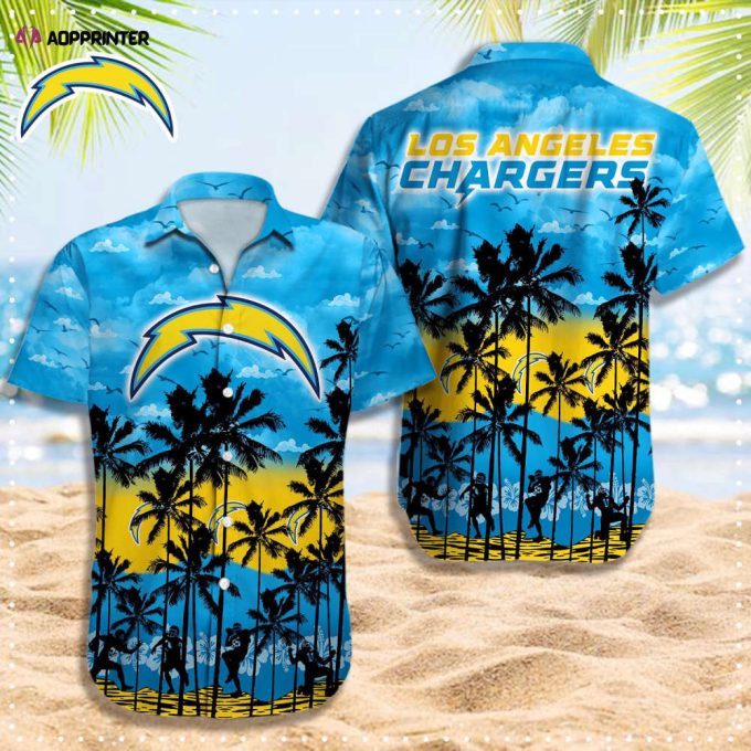 Los Angeles Chargers NFL-Hawaii Shirt T-48408