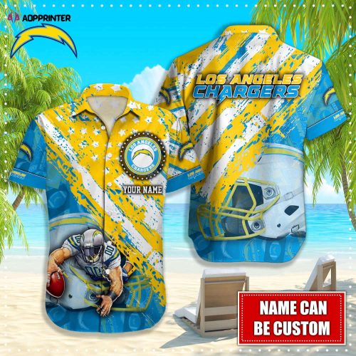 Los Angeles Chargers NFL-Hawaiian shirt custom Q-48242