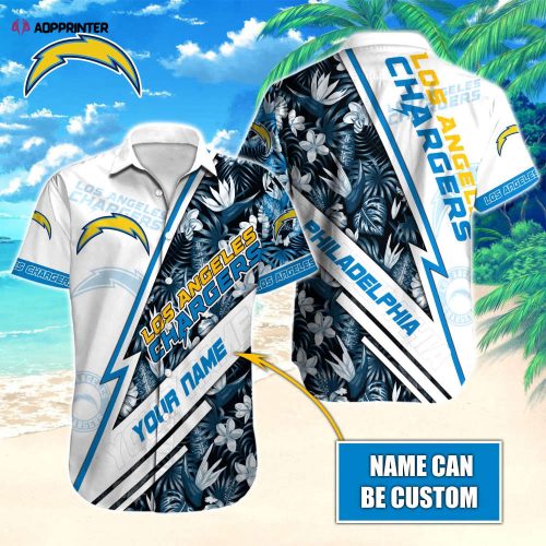 Los Angeles Chargers NFL-Hawaiian shirt Custom T-40920