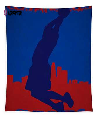 Los Angeles Clippers Blake Griffin & Joe Hamilton Tapestry: Unique NBA Memorabilia