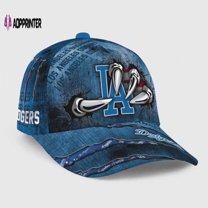 Los Angeles Dodgers Flag 3D Dragon Classic Baseball Classic Baseball Classic Cap Men Hat Men Hat