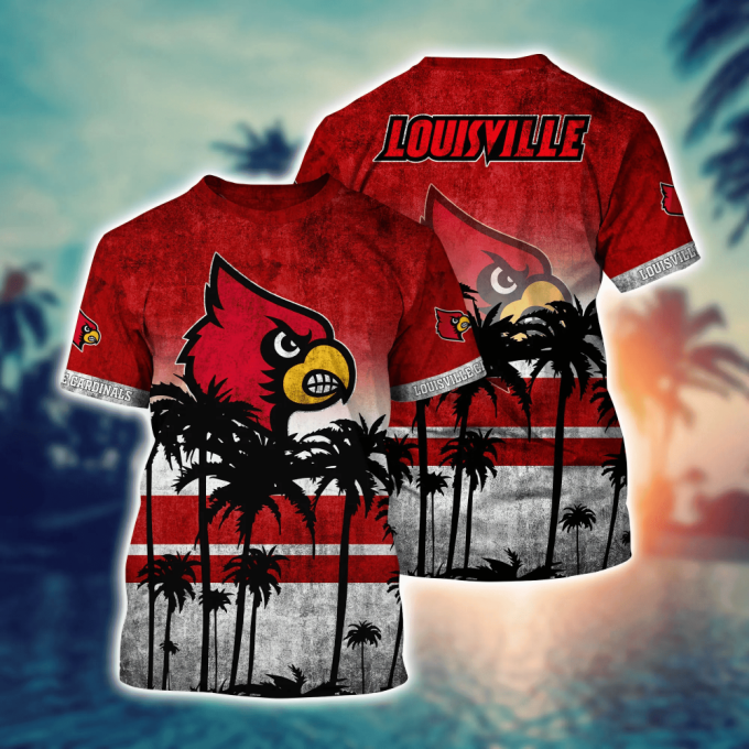 Louisville Cardinals Hawaii Shirt Short Style Hot Trending Summer NA21689