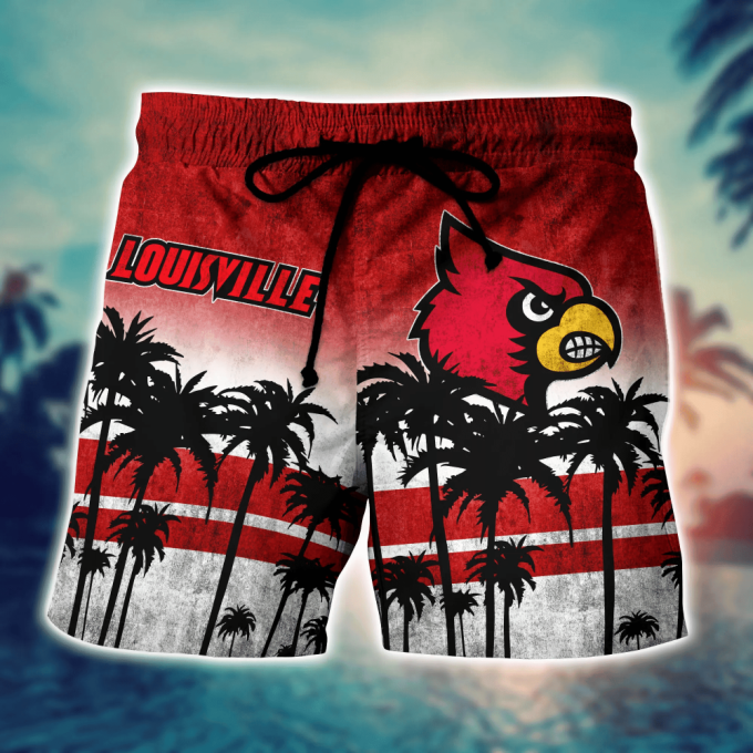 Louisville Cardinals Hawaii Shirt Short Style Hot Trending Summer NA21689