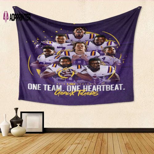 Denver Nuggets White Brick Wall Tapestry – Perfect Fan Gift 3D Full Print