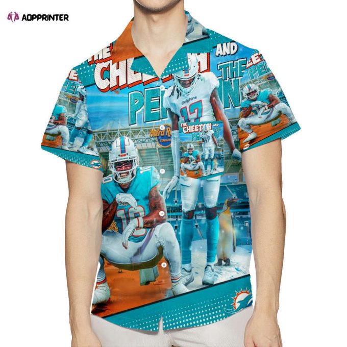 Miami Dolphins Players1 3D All Over Print Summer Beach Hawaiian Shirt Gift Men Women Gift Men Women With Pocket