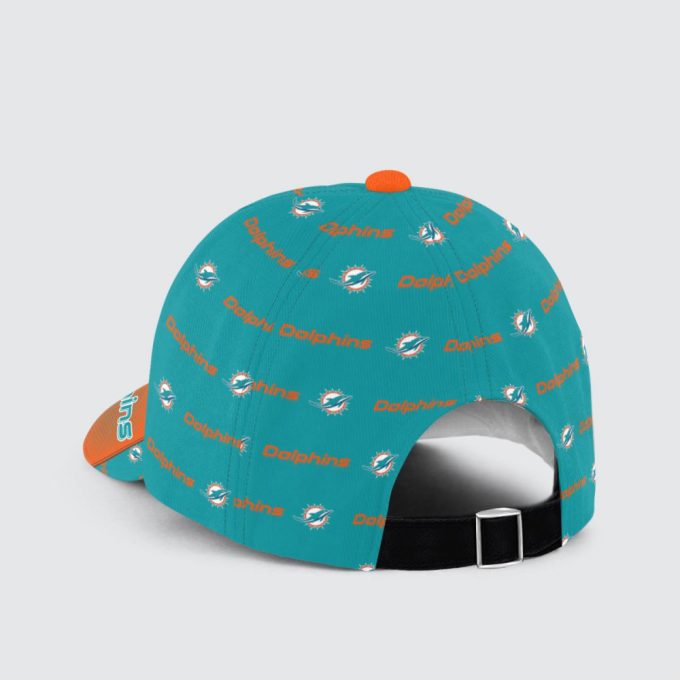 Miami Dolphins Skull Team Logo Baseball Classic Baseball Classic Cap Men Hat Men Hat