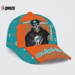 Miami Dolphins Skull Team Logo Baseball Classic Baseball Classic Cap Men Hat Men Hat