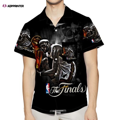 LeBron James Miami Heat 3D All Over Print Hawaiian Shirt – Perfect Summer Beach Gift for Men and Women!