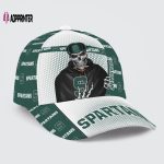 Michigan State Spartans Skull Team Logo Baseball Classic Baseball Classic Cap Men Hat Men Hat