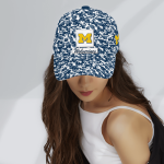 Michigan Wolverines Digital Camo AOP Classic Baseball Classic Baseball Classic Cap Men Hat Men Hat