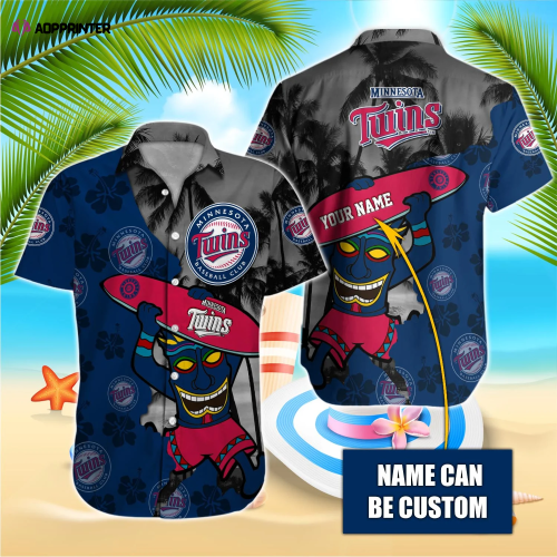 Minnesota Twins MLB-Hawaiian Shirt Gift Men Women Gift Men Women Custom T-38175