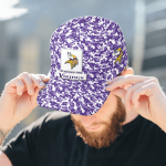 Minnesota Vikings Digital Camo AOP Classic Baseball Classic Baseball Classic Cap Men Hat Men Hat