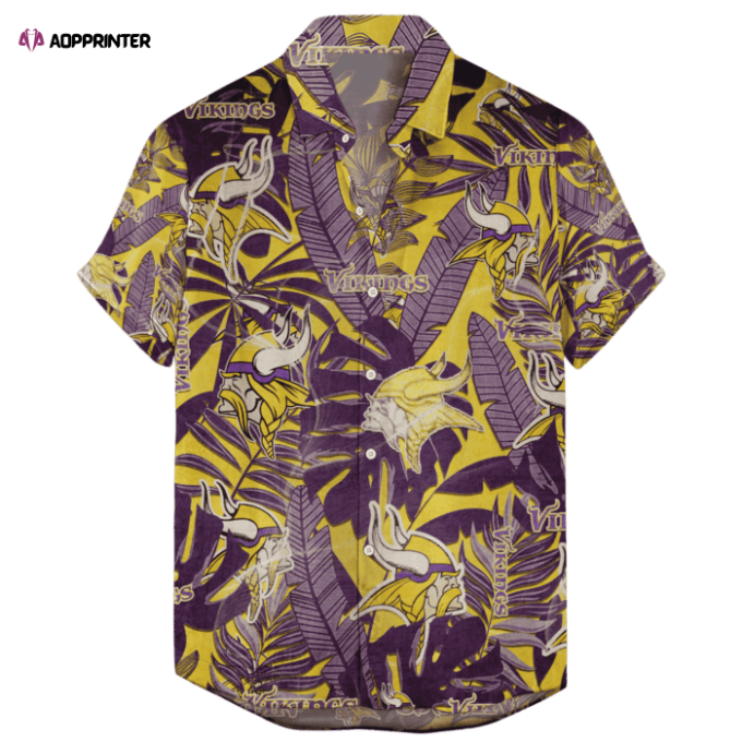 Minnesota Vikings Hawaiian Retro “Logo Revolutions” NFL 2024