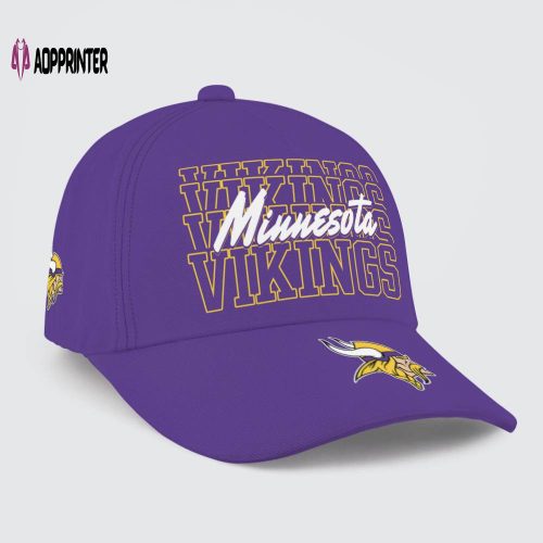 Minnesota Vikings Instant Replay Classic Baseball Classic Cap Men Hat/ Snapback Baseball Classic Cap Men Hat