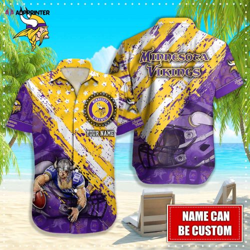 Minnesota Vikings NFL-Hawaiian shirt custom Q-48242