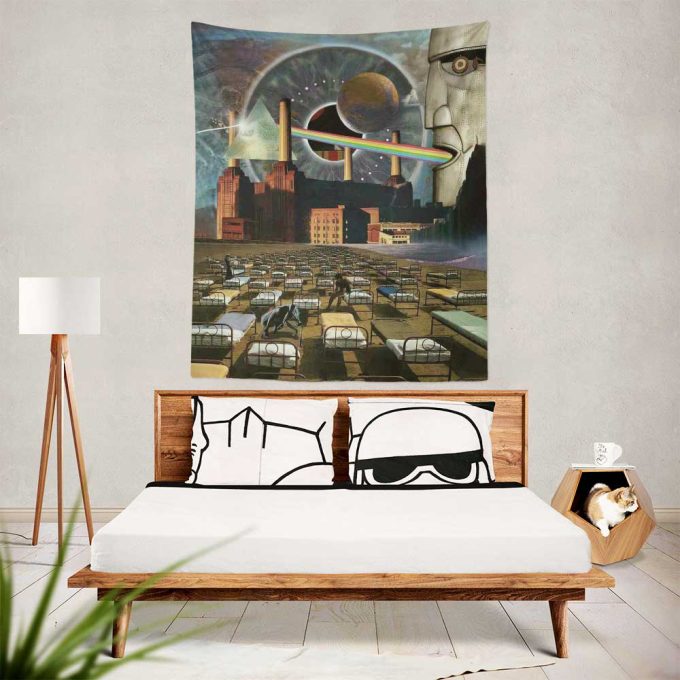 Momentary lapse of reason & Animals & Pulse & DSOTM Pink Floyd Tapestry