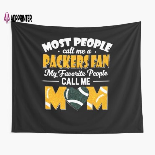 Packers Fan Mom Tapestry: Perfect Gift for Football Enthusiasts