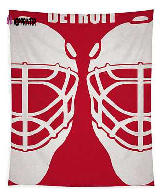 Detroit Red Wings Joe Hamilton Tapestry: Show Your Team Spirit with this Stunning Décor Piece!