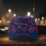 New England Patriots Floral Hawaiian Adjustable Baseball Classic Baseball Classic Cap Men Hat Men Hat