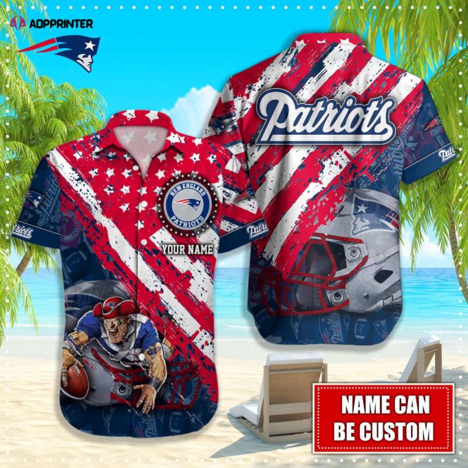 New England Patriots NFL-Hawaiian shirt custom Q-48242