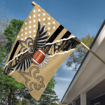 New Orleans Saints American Landscape House Flag