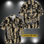 New Orleans Saints Hawaii Shirt Custom Your Name, Sport 3D Shirt, Gift For Fan EHIVM-57494