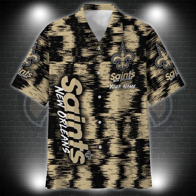 New Orleans Saints Hawaii Shirt Custom Your Name, Sport 3D Shirt, Gift For Fan EHIVM-57494