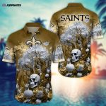 New Orleans Saints  Skull Trending Hawaii Shirt New Arrivals H51939