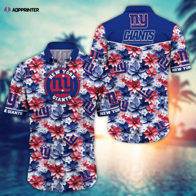 New York Giants Hawaiian Shirt Gift Men Women Gift Men Women Trending Summer. Gift For Fan H51278