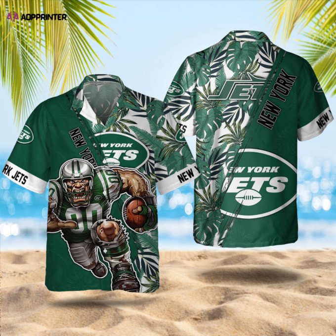 New York Jets Summer Hawaiian Shirt Gift Men Women Gift Men Women