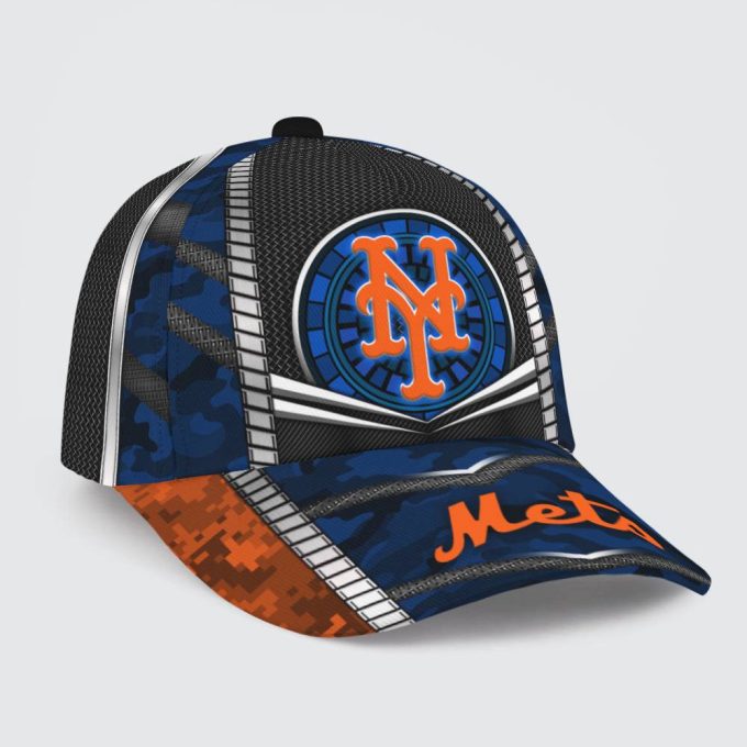 New York Mets Digital Camo Print Baseball Classic Cap Men Hat