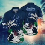 New York Yankees MLB Flower Hawaii Shirt And Tshirt For Fans, Summer Football Shirts NA49223