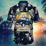 New York Yankees MLB Flower Hawaii Shirt And Tshirt For Fans, Summer Football Shirts NA49534