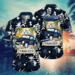 New York Yankees MLB Flower Hawaii Shirt And Tshirt For Fans, Summer Football Shirts NA49534