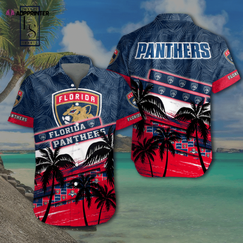 NHL Florida Panthers Hawaiian Shirt Gift Men Women Gift Men Women